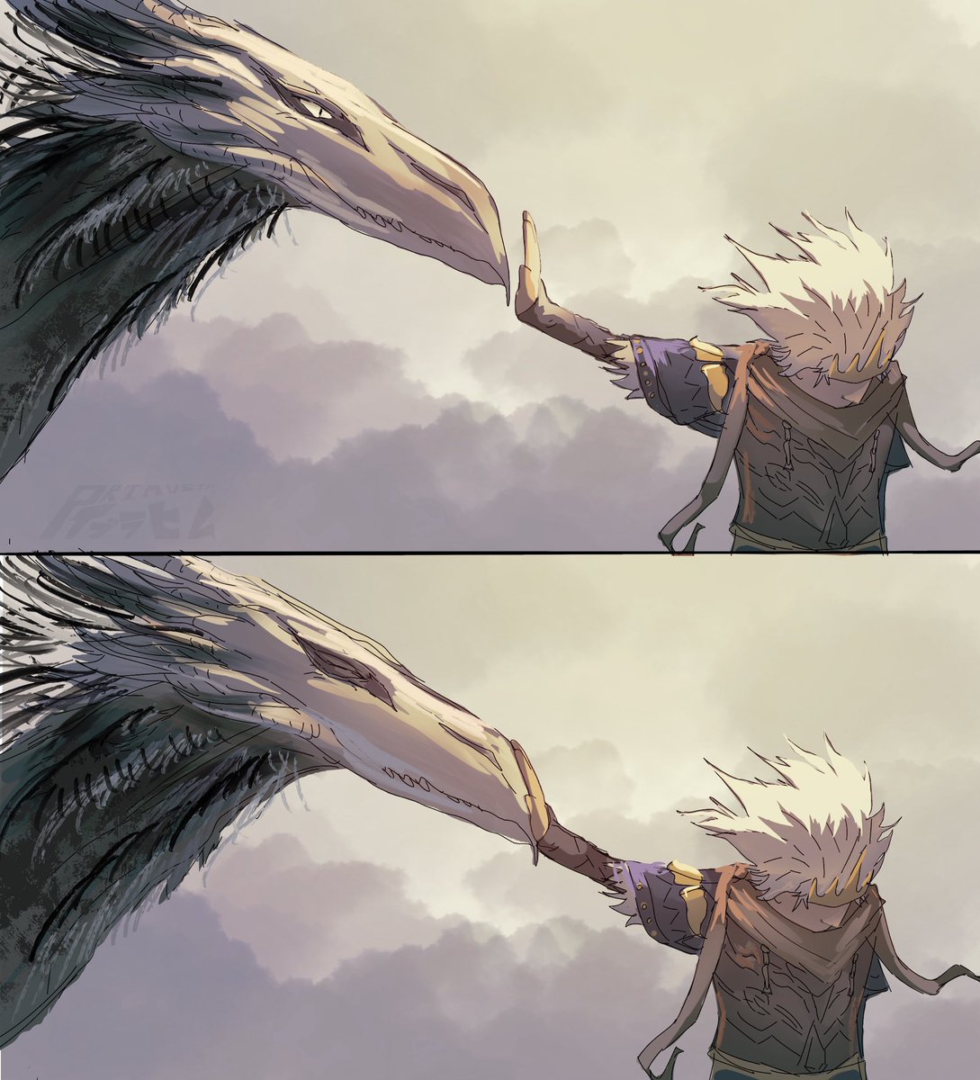primusibi's tweet photo. Dark souls one nameless king is basically a badass version of hiccup 
-
#darksouls #namelessking #fromsodtware #fanart #darksouls3 #namelessking #howtotrainyourdragon #hiccup #myart #toothless #eldenring #nightreign #eldenringnightreign #darksoulsfanart https://t.co/6YA8QA9hdb