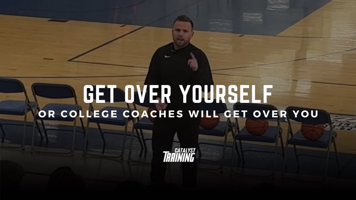 “You’re not cool. You’re not special. Get over yourself.”

That was my message to the players yesterday at the MN Basketball Coaches Association D1 Showcase.

Some didn’t like it.
But they needed to hear it. 🧵