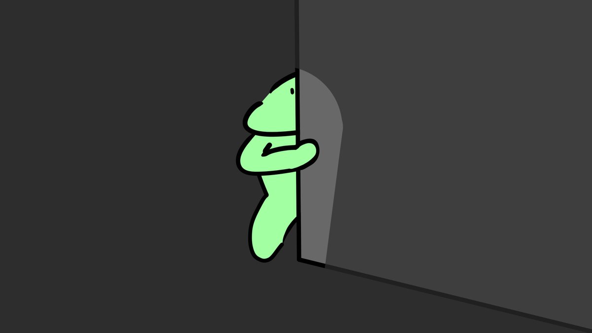 #のば描き 
一人称のホラーゲームに出てくるよつろん