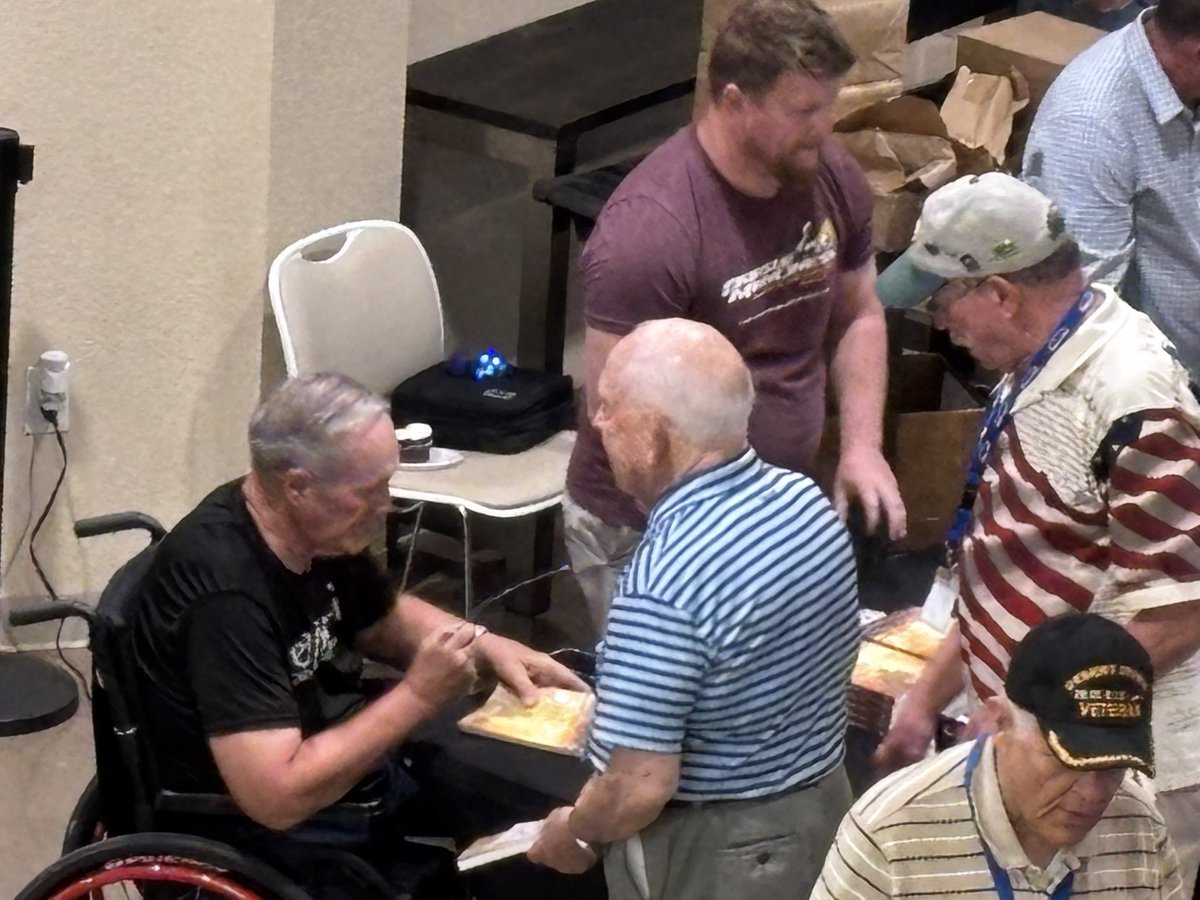 I had the privilege of speaking to about 600 veterans yesterday at Willow Park Baptist Church in Willow Park, Texas. The name of the organization is “ROLL CALL”. They meet once a month. They asked me to give my story. 29 called on the name of Jesus for salvation!!!