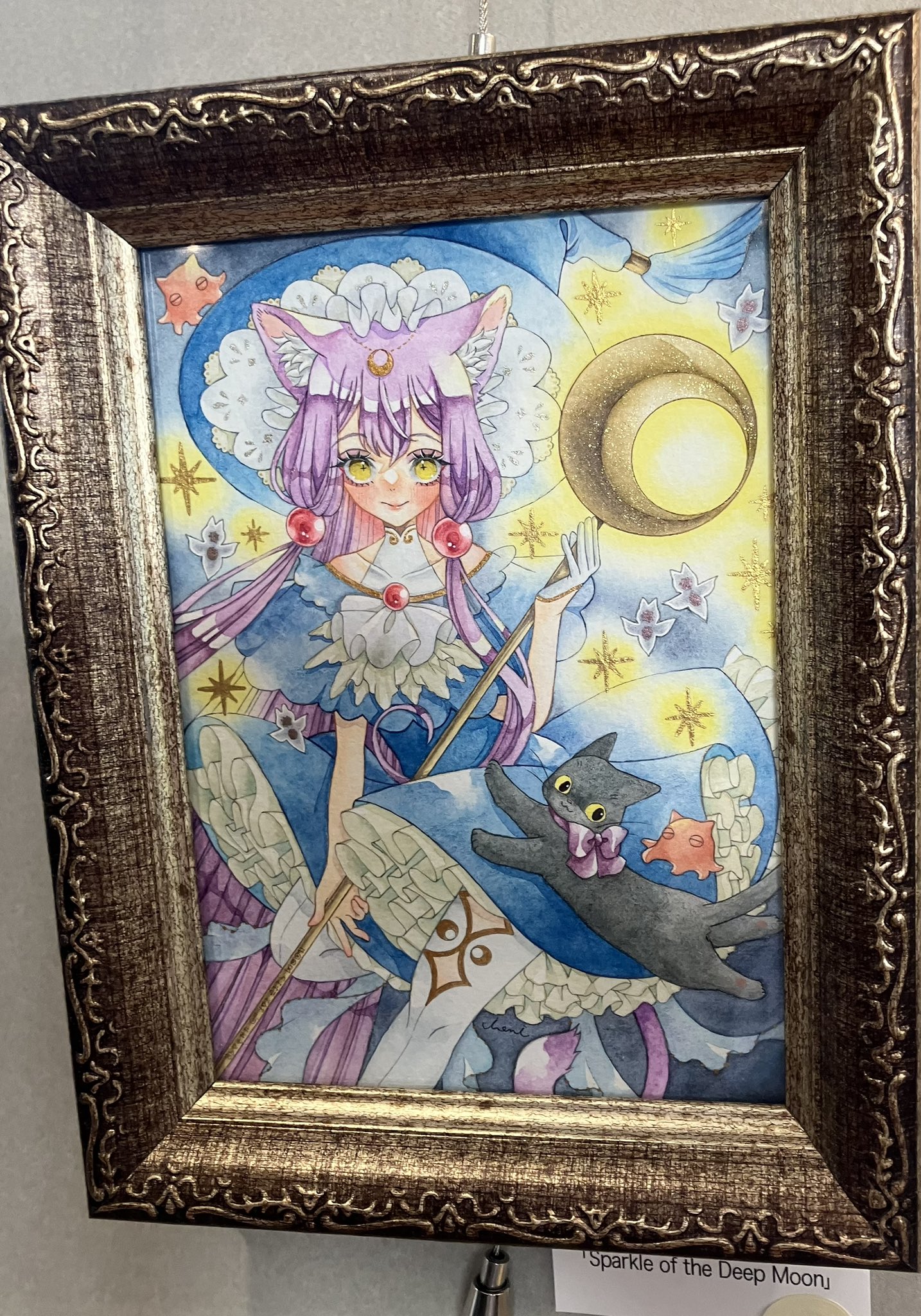 真作⭐︎【神秘の花の海】原画 現品のみ モダンアート - 絵画
