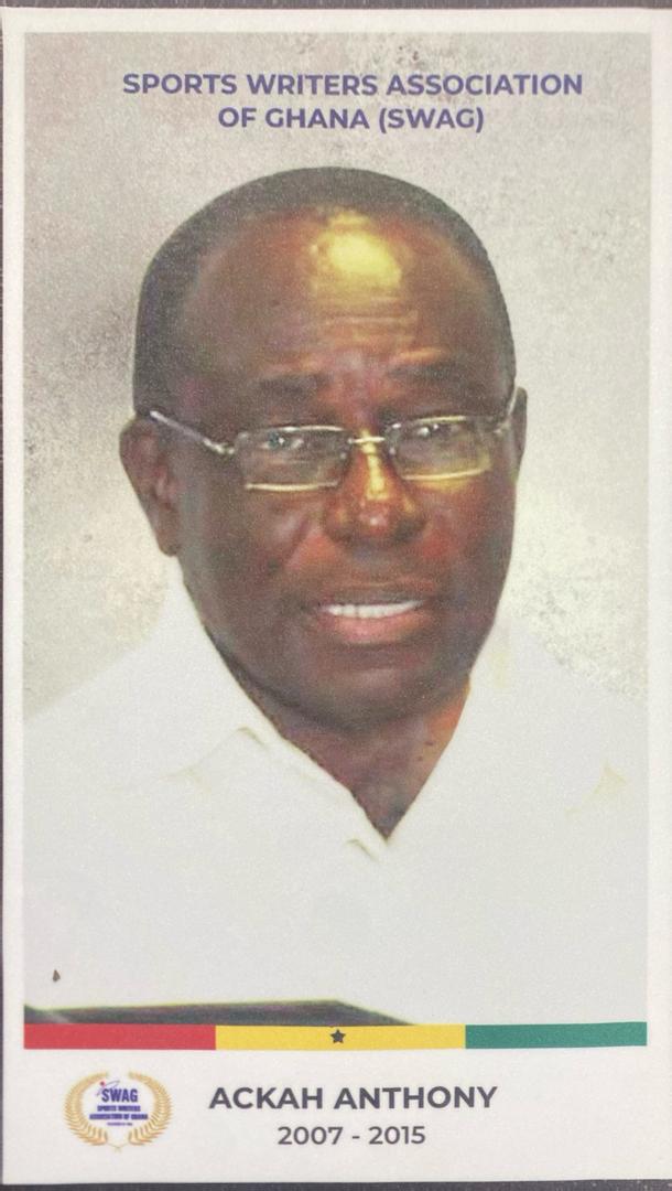 We just have received the unfortunate news of the passing of our 6th President,

Mrs Ackah confirms the sad incident happened at the early hours of today. 

The late Ackah Anthony was President for SWAG from 2007 to 2015.

Condolences to the SWAG family and May His Soul Rest Well