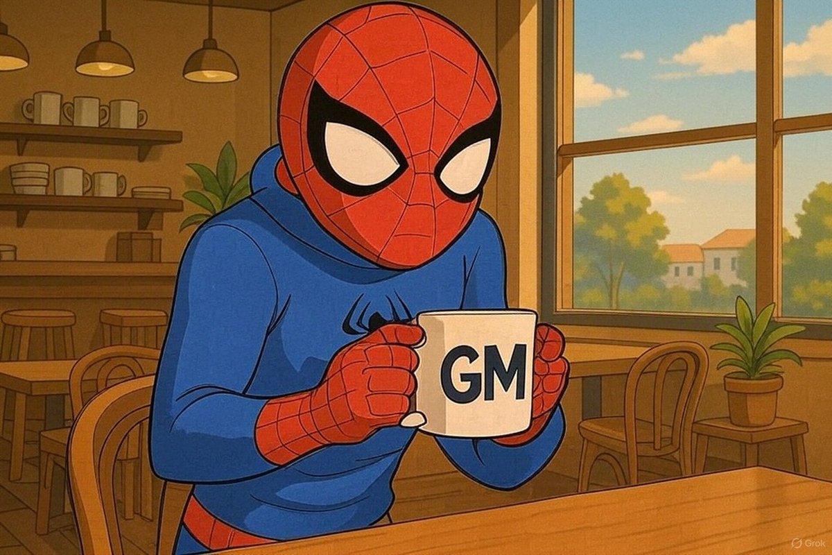 Can I get a GM? 🕸️