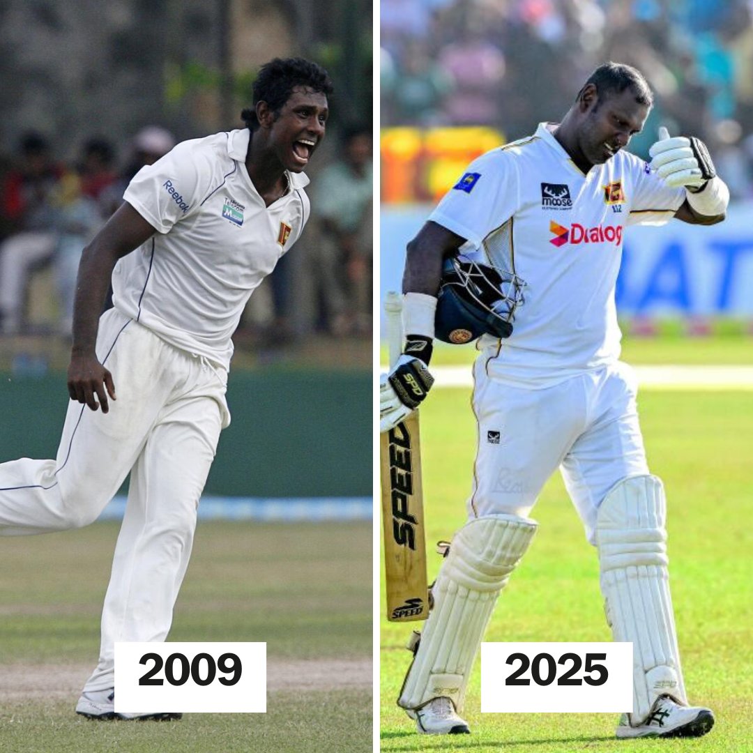OrbitXSports's tweet photo. Sri Lanka bids goodbye to a legend  🙏

17 years after his debut in Galle, Angelo Mathews plays his final Test at the same venue. https://t.co/du1YxB9ryO