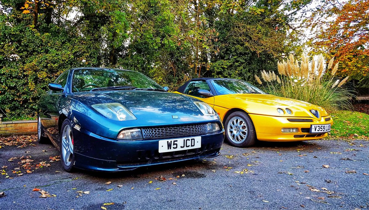 SteveJ333's tweet image. I&apos;m pretty sure Alfa did a 2.0 V6 turbo back in the 90&apos;s for their home market (who got taxed heavily for anything over 2000cc) but the 5cylinder Fiat engine sounds superb with a nice exhaust... 

#whynothaveboth 🇮🇹