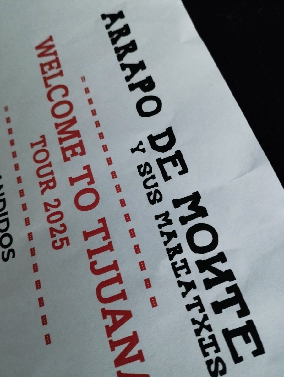 Izena badu, bada!
Welcome to Tijuana tour!