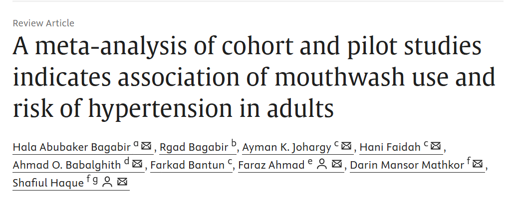 لو نقولك إن المضمضة بالـ mouthwash مرتين في اليوم ممكن ترفعلك الضغط؟
مش تهريج.

وهذا السبب يخليك تعيد حساباتك في كل روتين نظافة فمك.

ثريد يربط بين الميكروبات في فمك… وضغط دمك.