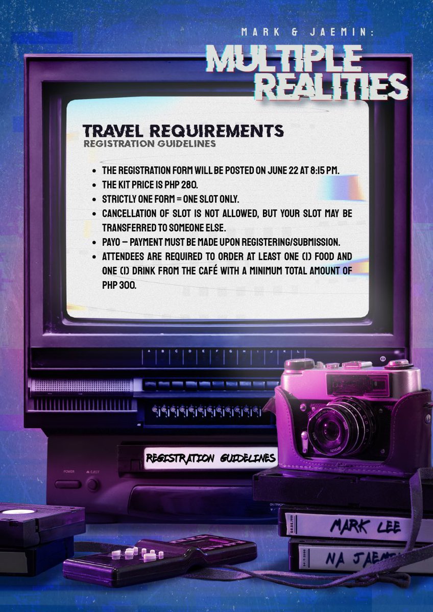 8213TAPE's tweet photo. Multiple Realities — Travel Requirements 🪐

Before you book your jump through the timelines tomorrow, please review the T&amp;C for a smooth and stable flight! 

Reserve your cosmic spot tomorrow! 🌌

#MARKMINfiniteRealities
#8213TheFirstShow https://t.co/EEDxGhEc0e