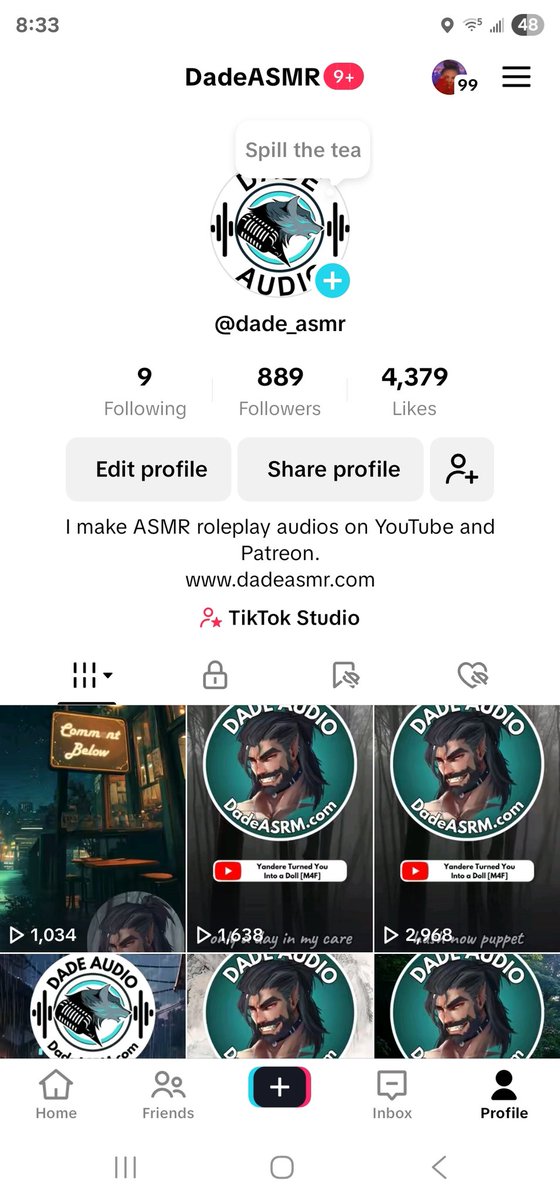 DadeAudio's tweet photo. Follow my audios on... https://t.co/23gOx6zzku