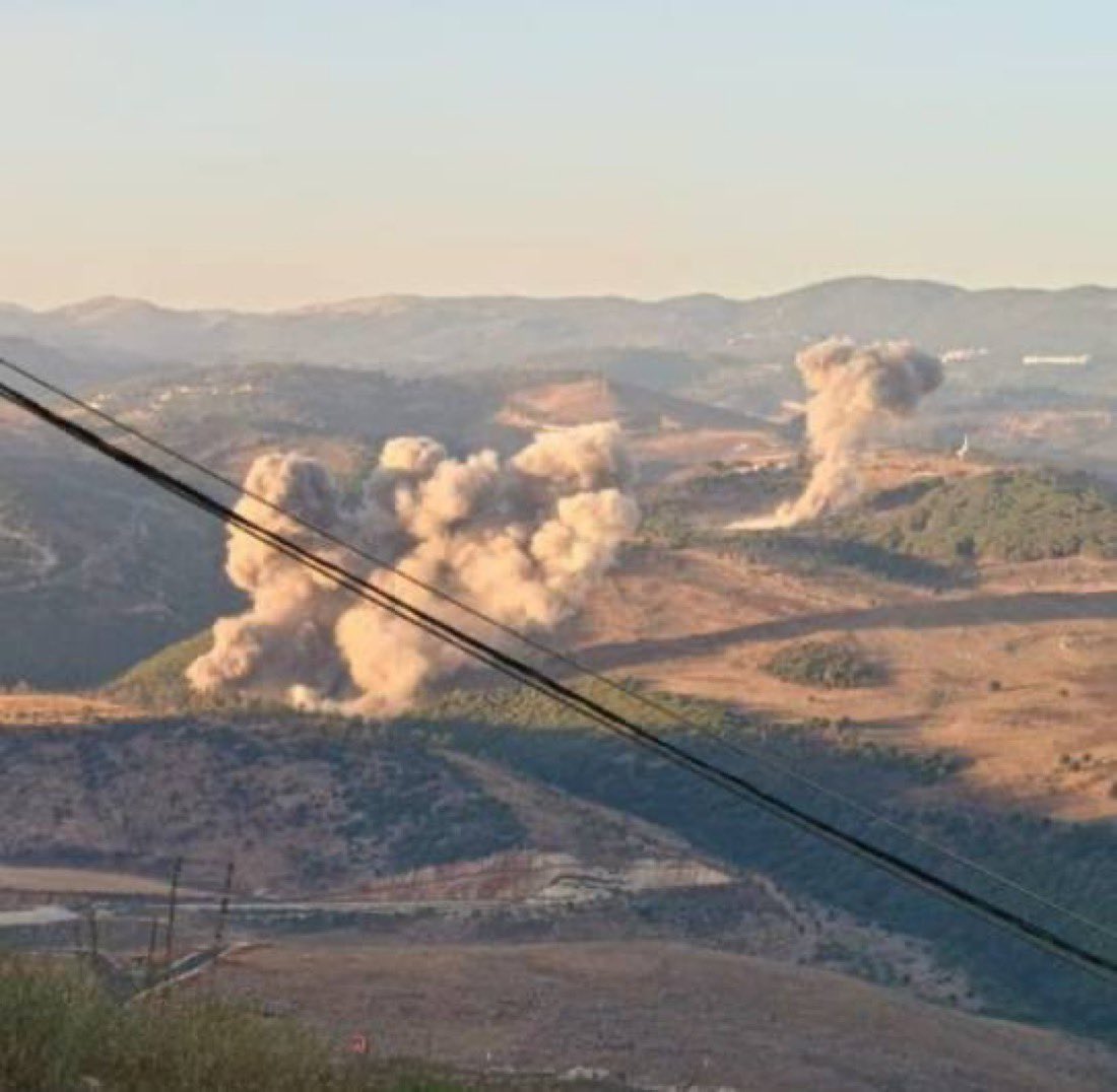 🚨🇮🇱🇱🇧 BREAKING: ISRAEL is BOMBING SOUTHERN LEBANON again.

Keep in mind, they’re doing this during the so-called “ceasefire.”