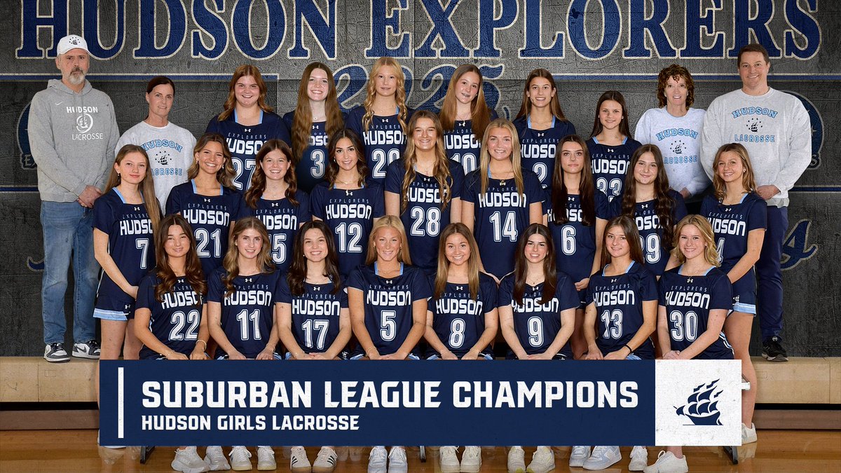 Congratulations to Hudson Girls Lacrosse-- Suburban League Champions! <a href="/HudsonOHSports/">Hudson Athletics</a>
