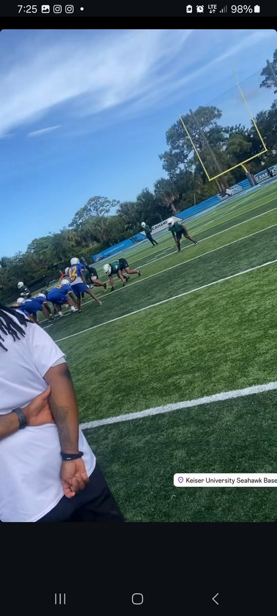 dejonsmith201's tweet image. Padded camp @KeiserU was litt
@AHS_BALL @CoachMurray_Z6 @BigHotrod88 @Todney90 @EraPrep @EliteScoutingFL @PrepRedzoneFL @larryblustein