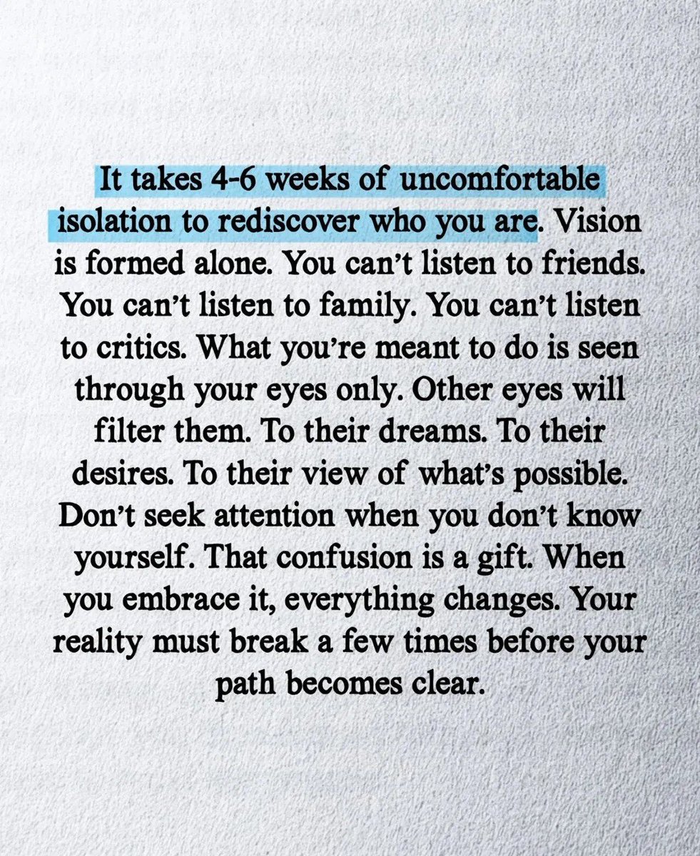 Here are 10 uncomfortable truths about life... 

1.