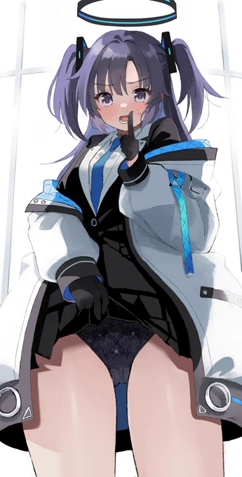 遅くなり申した ノアちゃんと対になってるユウカちゃんです 白タイツばーじょんも描いたよ