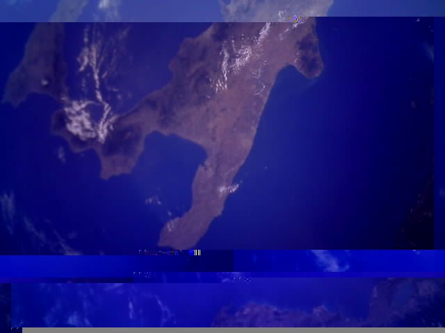 Merkouris SV2HWM (@sv2hwm) on Twitter photo 2025-06-21 07:02 UTC โ Partially received photo from the ๐ท๐บ ๐ฐ๏ธ RTU MIREA1 (RS51S) on 436.203 MHz, in GMSK 9600 bd. Unfortunately, I was unable to recover at least the first not decoded packet from the IQ recording. Rx with <a href="/airspy_com/">Airspy R2/Mini</a> Mini and turnstile antenna + LNA/BPF in ๐ฌ๐ท. 2025-06-21 07:02 UTC โ Partially received photo from the ๐ท๐บ ๐ฐ๏ธ RTU MIREA1 (RS51S) on 436.203 MHz, in GMSK 9600 bd. Unfortunately, I was unable to recover at least the first not decoded packet from the IQ recording. Rx with <a href="/airspy_com/">Airspy R2/Mini</a> Mini and turnstile antenna + LNA/BPF in ๐ฌ๐ท.