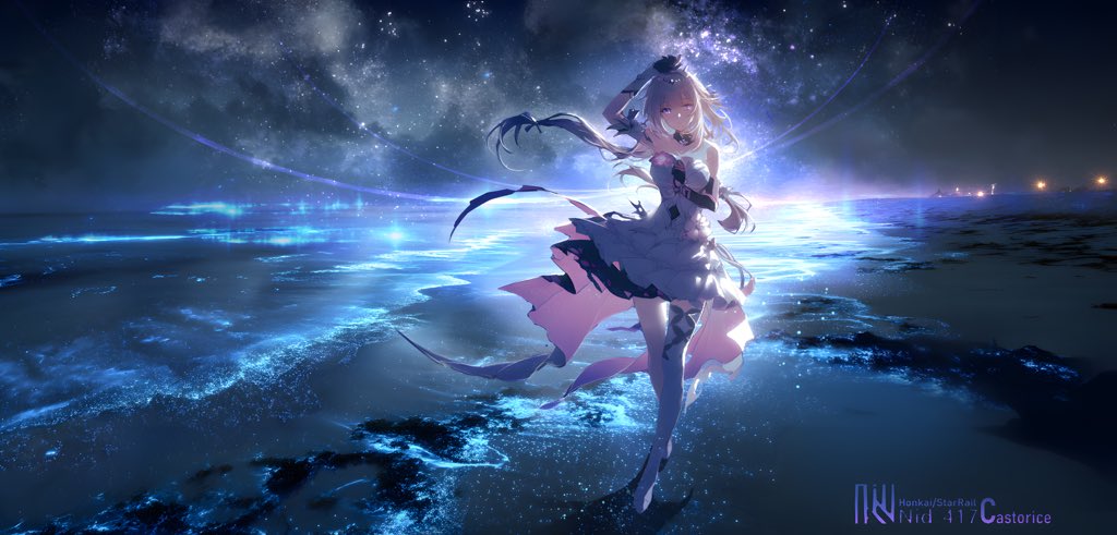 晚星
#遐蝶 #キャストリア 
#崩壊スタ一レイル #HonkaiStarRail