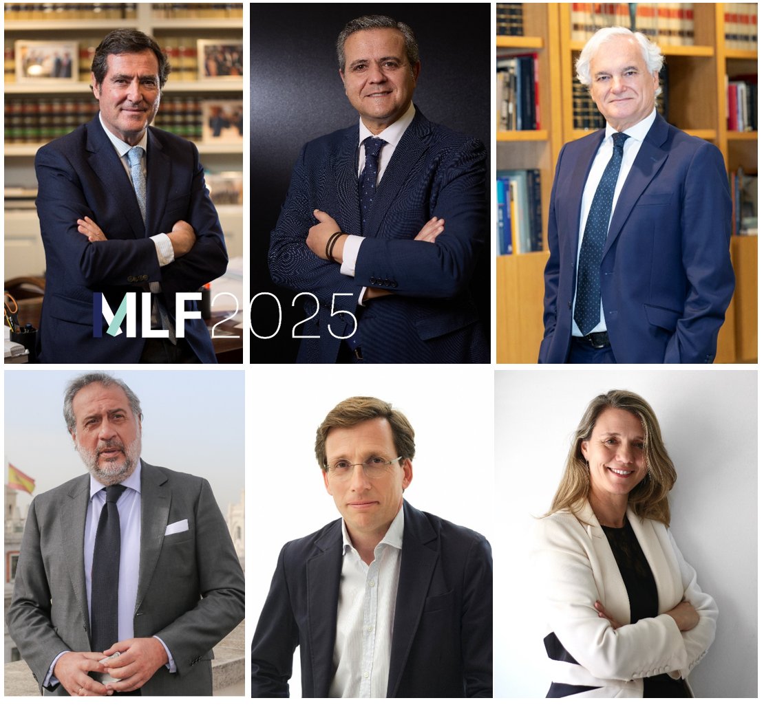 Madrid Leaders Forum 25 contará con una importante representación institucional a lo largo de sus dos jornadas. Nuestro agradecimiento por su apoyo a: