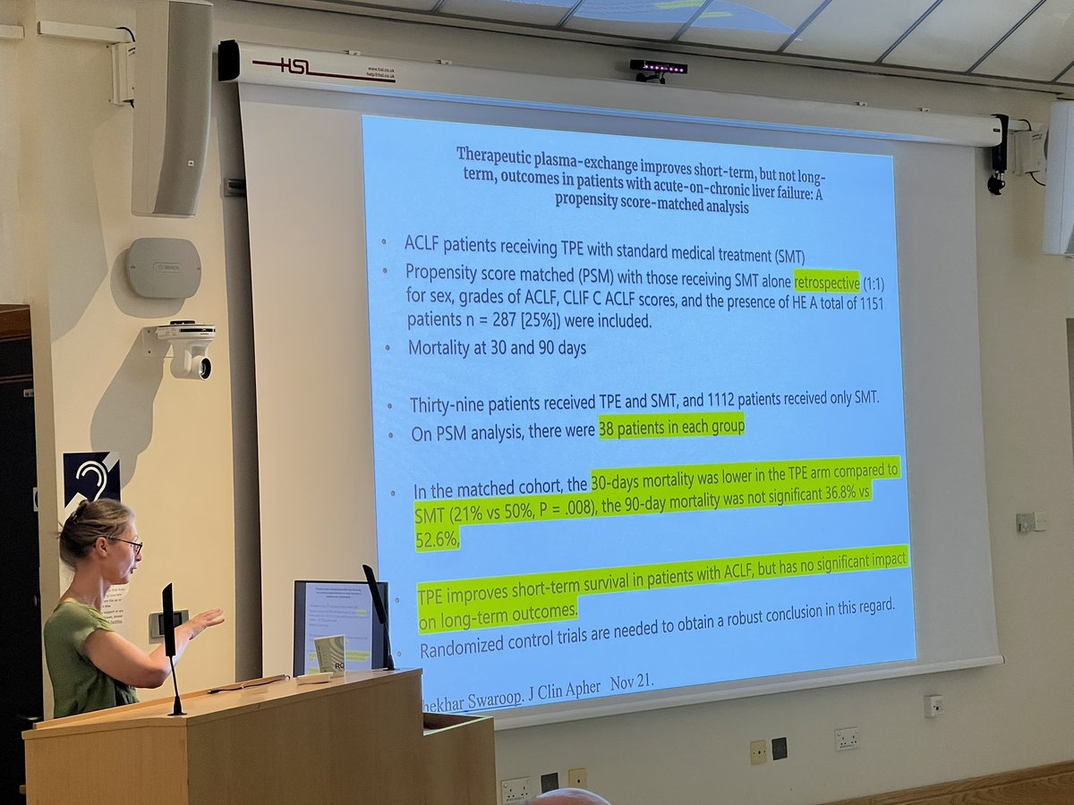 EASL Education (@easledu) on Twitter photo Prof. Julia Wendon delivers a state-of-the-art lecture on extracorporeal liver support in the liver ICU ➡️ on Day 2 of #EASLSchool.
Cutting-edge insights from one of the leading experts in the field! 🙌
<a href="/EASLnews/">EASLnews</a> <a href="/DebbieShawcros1/">Debbie Shawcross</a> <a href="/FrancqueSven/">Sven Francque</a> <a href="/RoyalFreeNHS/">Royal Free London</a> Prof. Julia Wendon delivers a state-of-the-art lecture on extracorporeal liver support in the liver ICU ➡️ on Day 2 of #EASLSchool.
Cutting-edge insights from one of the leading experts in the field! 🙌
<a href="/EASLnews/">EASLnews</a> <a href="/DebbieShawcros1/">Debbie Shawcross</a> <a href="/FrancqueSven/">Sven Francque</a> <a href="/RoyalFreeNHS/">Royal Free London</a>