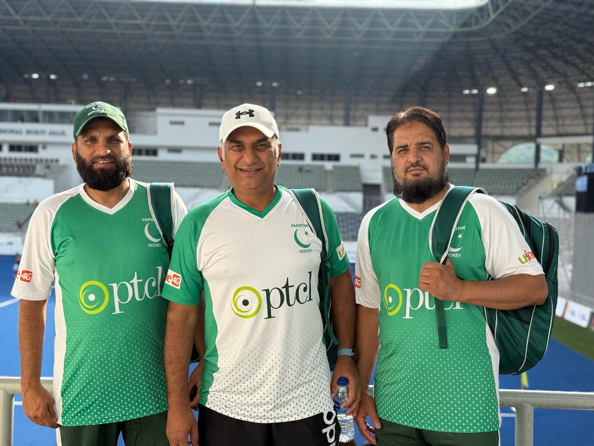 Muneeb Farrukh (@muneeb313_) on Twitter photo Abdul Hannan Shahid: "A lot of credit for the team's performance also goes to our coach Tahir Zaman who has worked really hard with the team. The rest of the coaching staff has also done a commendable job."
#FIHNationsCup #Hockey <a href="/Hannan_shahid09/">Hannan Shahid</a> Abdul Hannan Shahid: "A lot of credit for the team's performance also goes to our coach Tahir Zaman who has worked really hard with the team. The rest of the coaching staff has also done a commendable job."
#FIHNationsCup #Hockey <a href="/Hannan_shahid09/">Hannan Shahid</a>