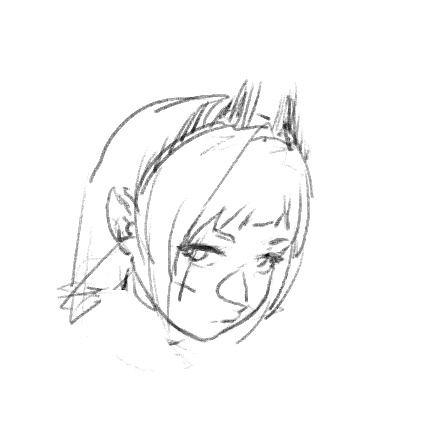Namsinh04's tweet image. Irene ft. Art block and burnout. Rough week, I don't know if I will ever finish this so might as well post the wip.