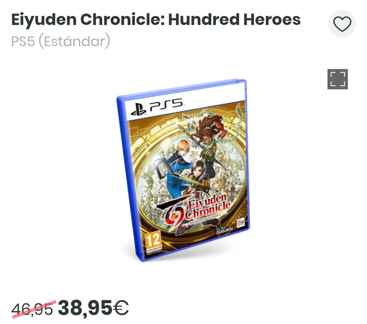 Buenos días de #Ragnachollos!

‼️ Eiyuden chronicles hundred héroes ps5 a 38,95€+envío!

xtralife.com/producto/eiyud…

Gracias <a href="/korrupio/">Korrupio</a> por el aviso!