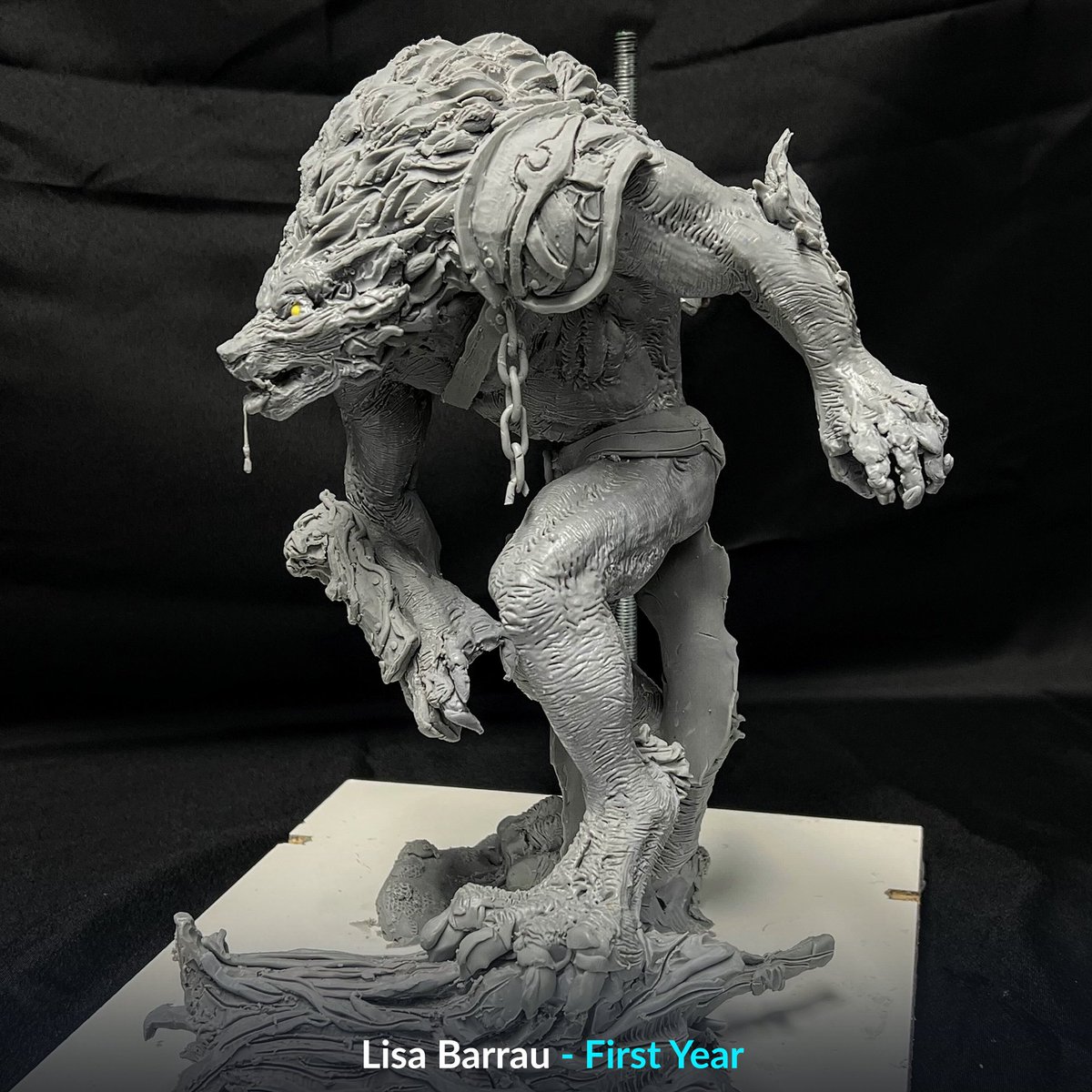 Nos première année qui ont eu deux semaines pour réaliser leur projet sculpture de fin d'année. Ils étaient encadrés par Cyril Roquelaine Voici les résultats ! #artside #artsideschool #sculpt #chara3D #monsterclay