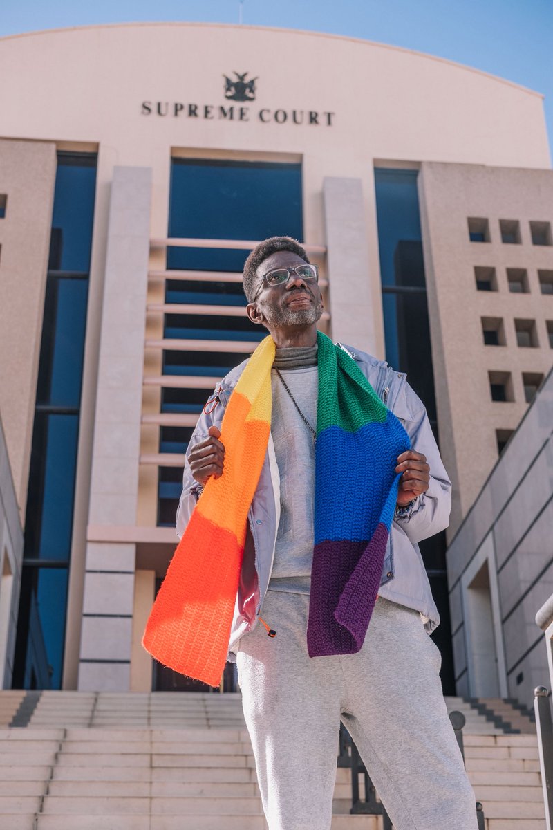 ⚖️ONE YEAR DECRIMINALIZED⚖️

Today we celebrate our freedom fighter, Friedel Dausab, whom exactly one year ago decriminalized the apartheid-era sodomy law at the High Court. Friedel’s fight for freedom brought our country one step closer to being a truly born-free Namibia for all