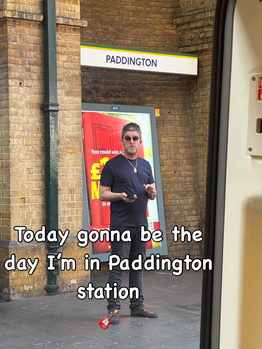 Noel Gallagher yesterday 

 📷 daves_life_tours