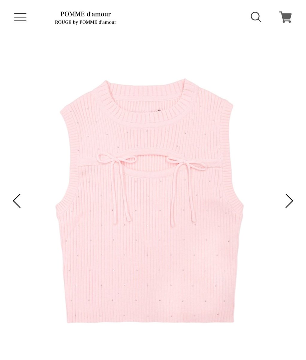 ずーっと着たかったPOMMEのお洋服🎀♡♡
𝓼𝓮𝔁𝔂お姉さん✨すぎるね