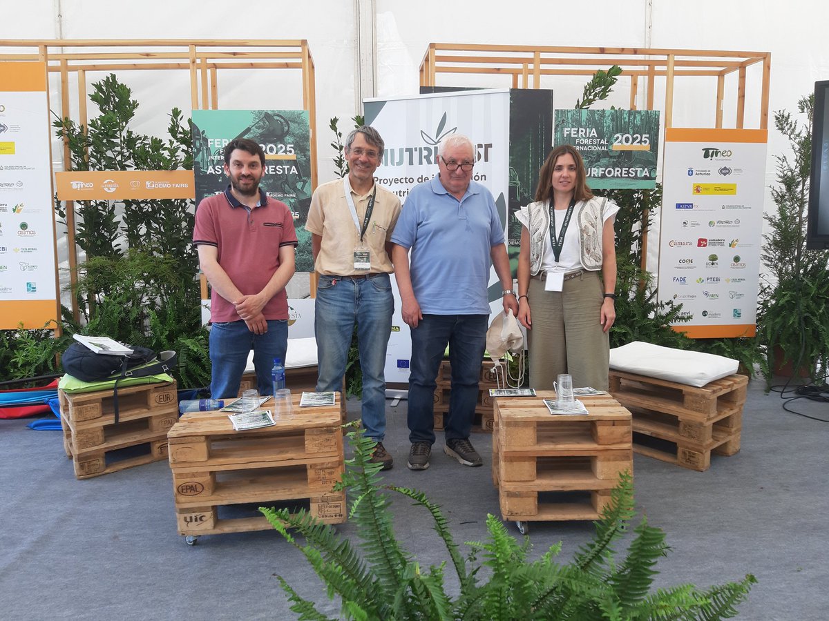 Os dejamos fotos de la exitosa jornada de ayer en <a href="/Asturforesta/">ASTURFORESTA 2025</a> moderada por Alberto Díaz y donde tuvimos el placer de contar con Felipe Macías, Juan M. Domingo y Marta González 👏

Os recordamos que hoy es el último día de feria y que podéis encontrarnos en el stand n°86 😉