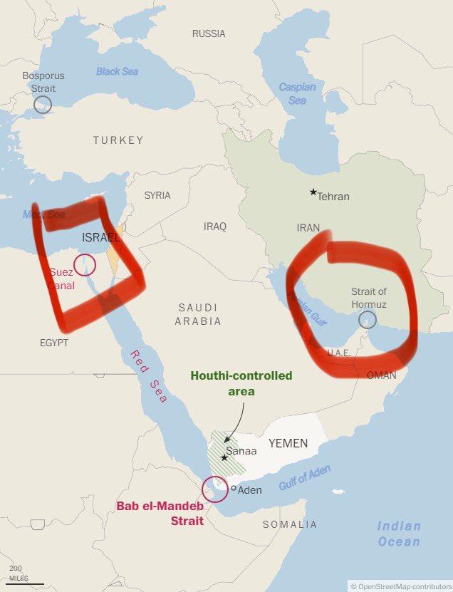 Κικίλιας λαϊκιστής,αμόρφωτος δεν ξεχωρίζει τα Στενά του Ορμουζ (Αδιέξοδο)από τη διώρυγα του Σουεζ κ λέει ότι αν κλείσουν,τα πλοία θα κάνουν το γύρο της Αφρικής!
-Κάνει δηλώσεις για πόλεμο
κ δεν ξέρει καν την εμπόλεμη περιοχή,δεν έχει καν σοβαρό επιτελείο να τον ενημερώσουν!