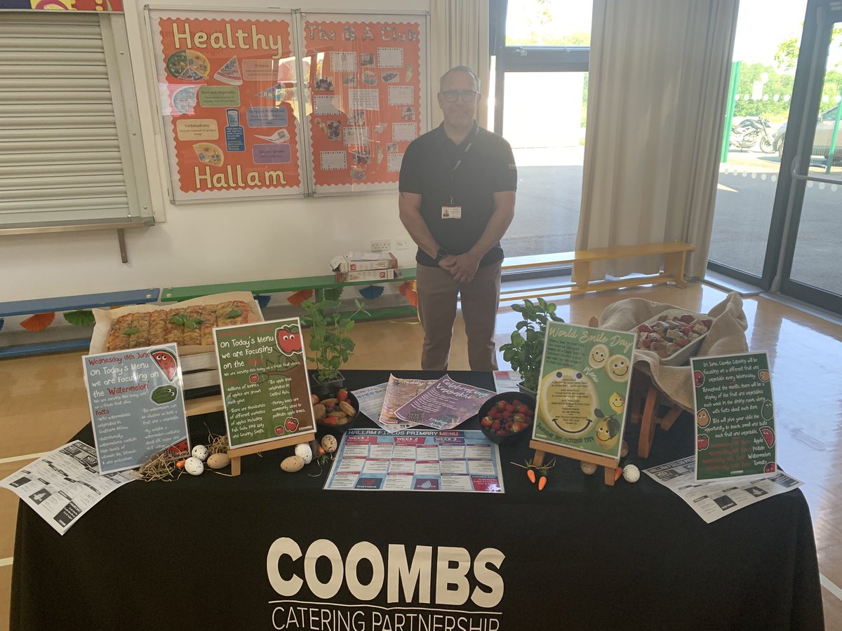 A warm welcome for all our new families during our EYFS welcome presentation. A special thanks to Coombs Catering for their delicious taster stall!