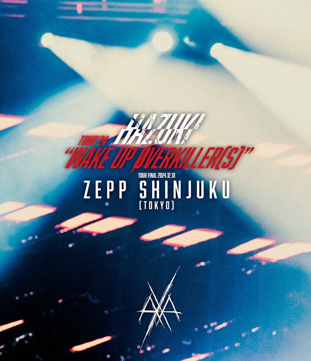 hazuki_lynch's tweet image. ［STAFF］
HAZUKI LIVE Blu-ray リリース決定！

【release】
2025/8/1(金) RELEASE!!
 《LIVE Blu-ray》
HAZUKI TOUR&apos;24
&quot;WAKE UP ØVERKILLER(S)” Zepp Shinjuku
［Blu-ray+Booklet(24p)］ / ¥8,800(税込)

&amp;lt;収録内容&amp;gt;
HAZUKI TOUR&apos;24 &quot;WAKE UP ØVERKILLER(S)&quot;
TOUR FINAL 2024.12.10 Zepp…