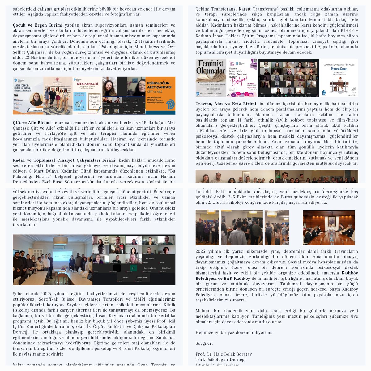 TPD İstanbul Şubesi Haber Bülteni yayında!

Güncel gelişmeleri takip etmek, faaliyetlerimizi yakından izlemek ve meslektaşlarımızın emeklerine tanıklık etmek için bültenimizi okumayı ve sosyal medya hesaplarımızı takip etmeyi unutmayın.