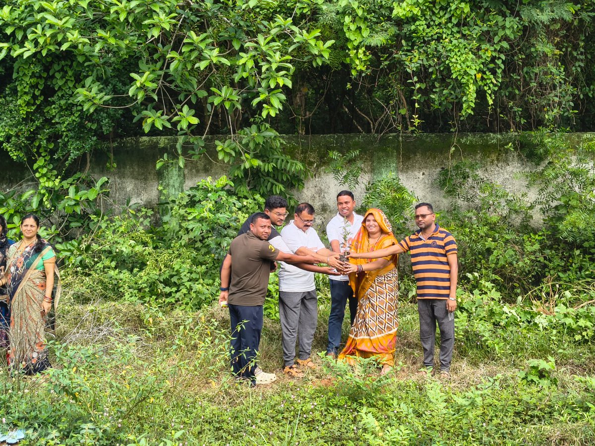 "Ek ped Maa ke nam" Plantation Programme at Polasara NAC in Presence of Chairperson, Councillors, Executive Officer, Community Members &amp; NAC Officials..