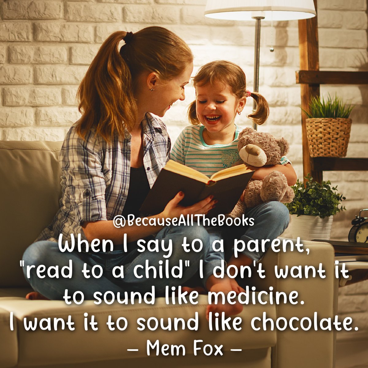 Reading is even better than chocolate to some of us. 😂
