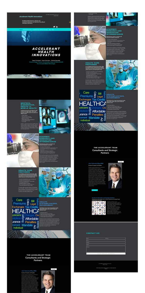 PAULTIMILEHIN1's tweet image. 👏 Shoutout to Accelerant Health Innovations for the work they’re doing in HealthTech.

I explored a redesign to improve clarity, hierarchy, and visual appeal helping their mission shine through the experience.

Thoughts?

Before vs After

#UXDesign #HealthTech #WebRedesign