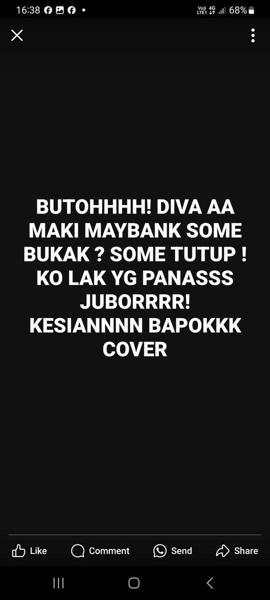 BUTOHHHH! GTHHHHH PUIII 🖕🖕🖕🖕🖕🖕🖕🖕