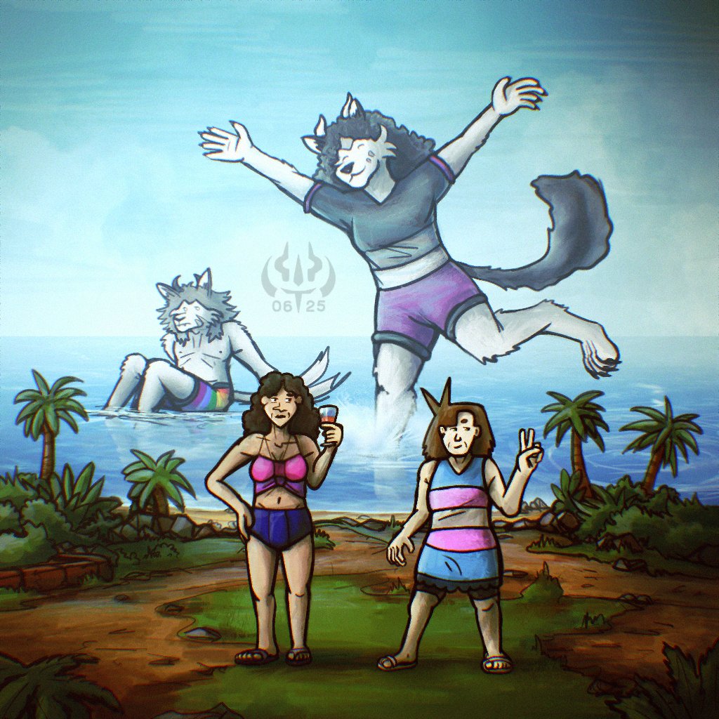 Happy pride month!

Chapter 8 coming in July... until then enjoy the beach episode

#somniabestiae