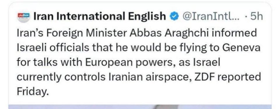 “Excuse me, Zionist scum. I must fly to Europe to denounce you. Will you please approve my flight route?”