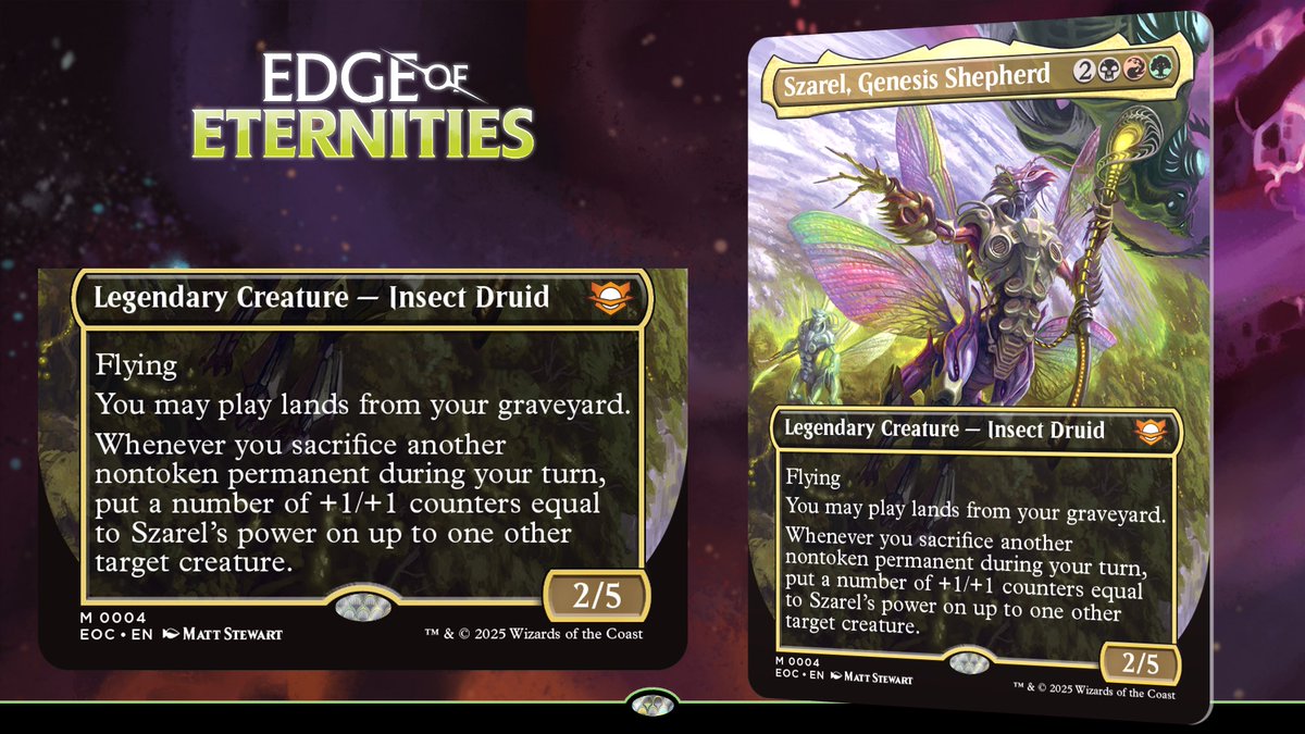 Un nuovo aggiornamento delle regole per Commander arriva con #MTGEternities: a partire da questo set, le Legendary Spacecraft e i Legendary Vehicles potranno essere usati come Commander!