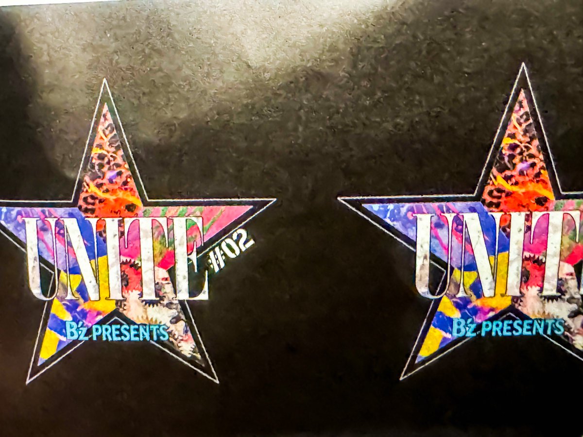 B'z UNITE2 2025 ステージタオル Kアリーナ B'z UNITE2 2025 ステージタオル Kアリーナ ✨B'z presents