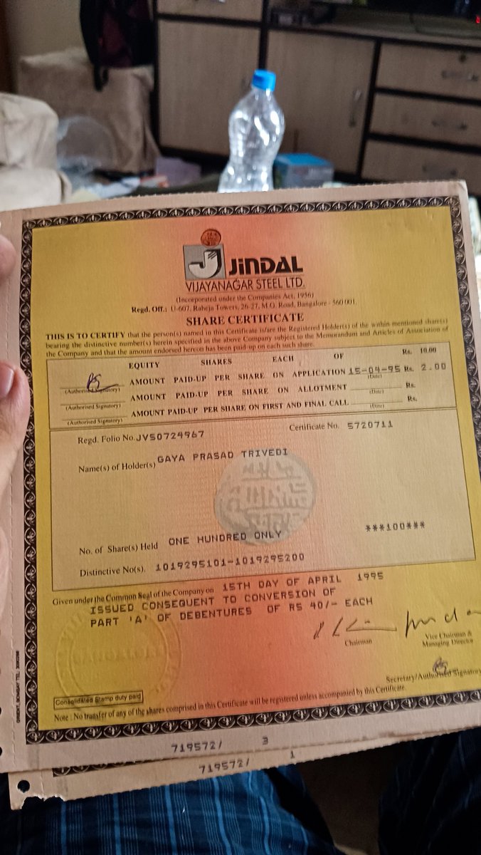 rahulfromiips's tweet photo. @jswsteel Dear sir/mam
Holding these shares I guess 300 quantity how to claim and how much is the quantity found it in the saf safai https://t.co/5MEF93pm7u