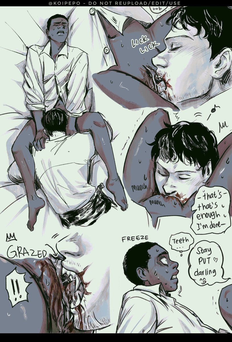 Period eat-out 🩸🍴 #sammick
I usually dont upload explicit art here but eh