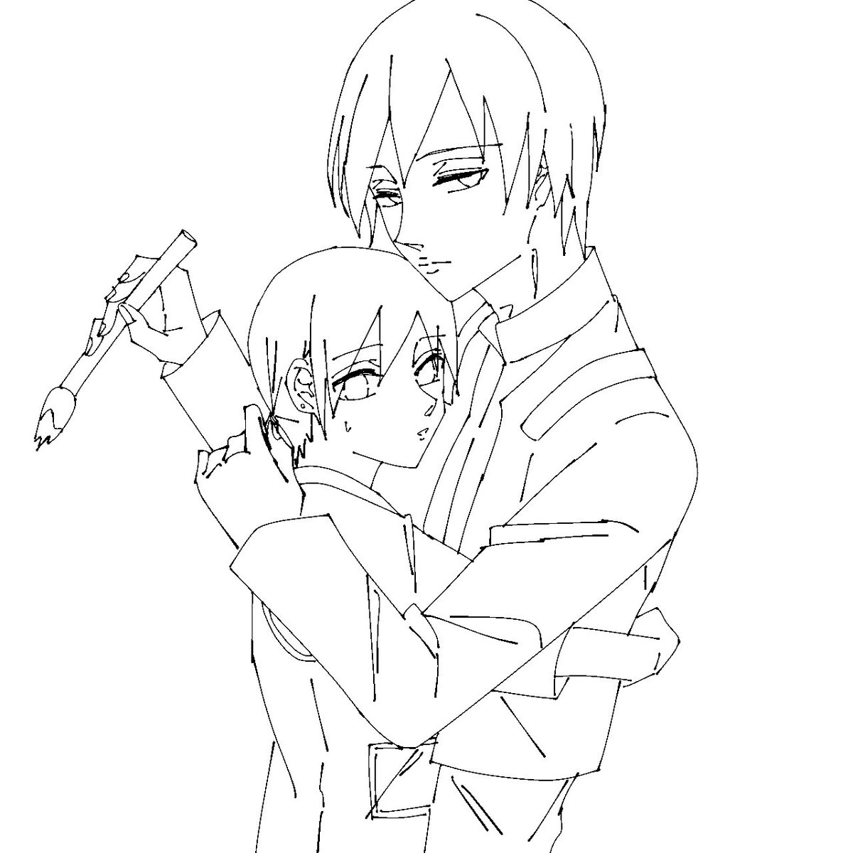eme_min's tweet image. サイにはいのじんを守りながら戦ってほしい