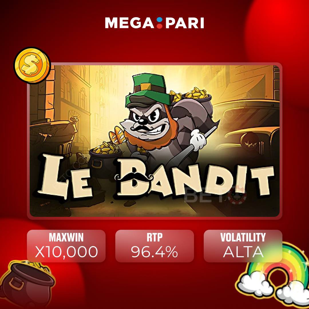 megapari_bra's tweet image. Caça-níquel do dia: Le Bandit da Hacksaw Gaming! 🎰

Jogue na Megapari e tente acertar o prêmio máximo! 💸
megapari.media/4dYT4Na

#LeBandit #Hacksaw