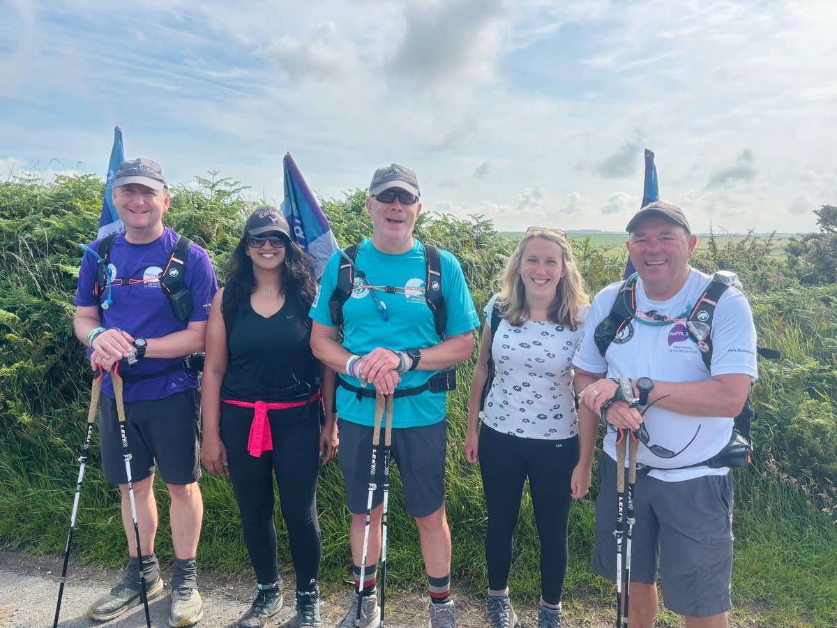 poojaliverpool's tweet image. Congratulations @3dadswalking on completing your latest walk around Anglesey 👏👏👏 It was an honour for us to join you on Wednesday to continue raising awareness about the importance of education of #suicideprevention in schools #MAPSS @LJMU @SSHRG1 @emma_ash
