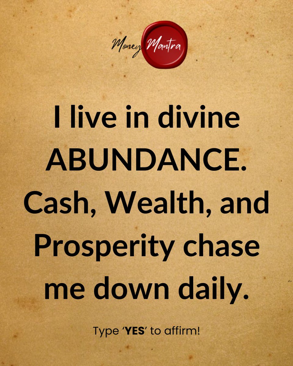 imoneymantra's tweet photo. Type "YES" to Affirm!!! https://t.co/vguKvRldxJ