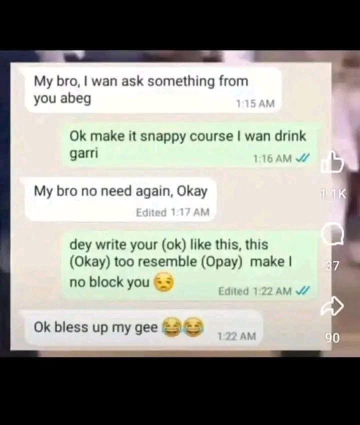 This person is avoiding a threat to his life😁😁😁