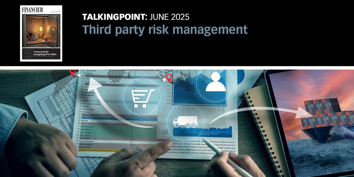 fw_livingstone's tweet image. Financier Worldwide moderates a discussion on third party risk management between Dan Click, Diana Keele and Joey Gyengo at @KPMG_US . Read the full Q&A here: tinyurl.com/r2a33348
#ThirdPartyRisk #RiskManagement #PredictiveModelling #RegulatoryCompliance